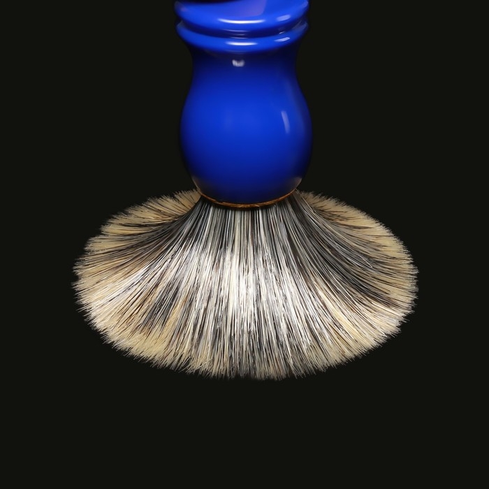 Помазок для бритья, пластиковый, цвет МИКС Помазок для бритья, пластиковый, цвет МИКС