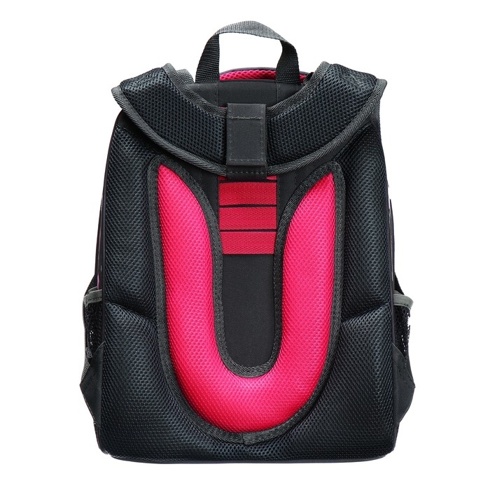 Рюкзак каркасный школьный 38 х 30 х 16 см, эргономичная спинка, Stavia Рюкзак каркасный школьный 38 х 30 х 16 см, эргономичная спинка, Stavia "Звёздочки", серый