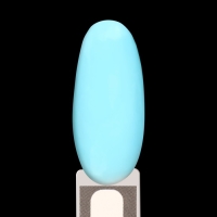 Гел лак для ногтей «GLOW IN THE DARK», 3-х фазный, 8 мл, LED/UV, люминесцентный, цвет бирюзово-голубой (15)