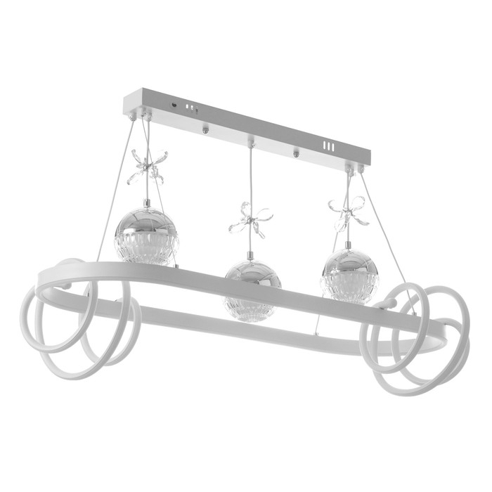 Светильник с ПДУ Светильник с ПДУ "Фиора" LED 120Вт 3000-6000К белый 62х33х15-115 см