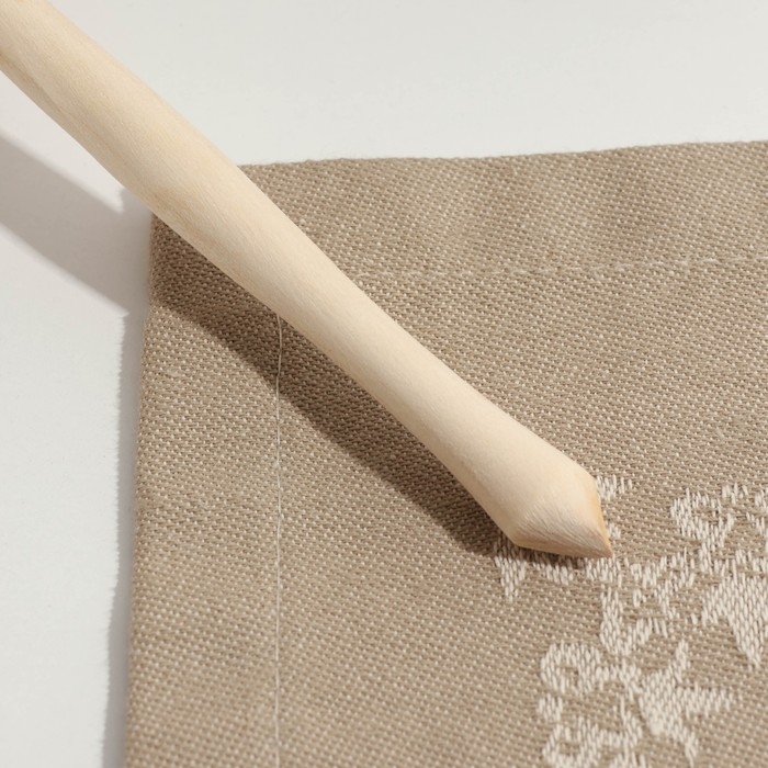 Ложка полубаская, без росписи, хемпельная, 19×6 см Ложка полубаская, без росписи, хемпельная, 19×6 см