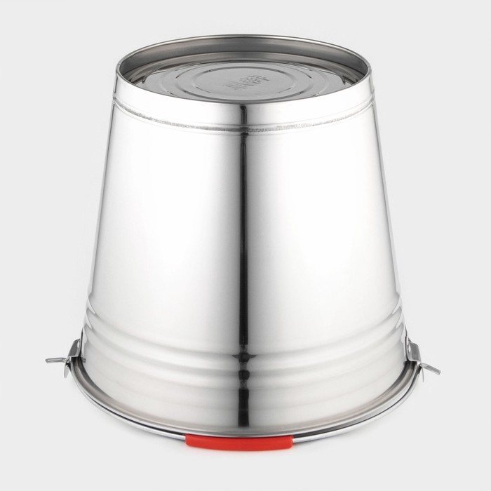 Ведро из нержавеющей стали, 12 л, d=32 см, AISI 201 Ведро из нержавеющей стали, 12 л, d=32 см, AISI 201