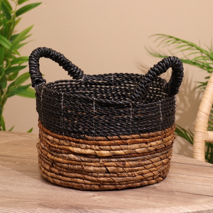 Корзина плетёная 25х25х27 см Корзина плетёная 25х25х27 см
