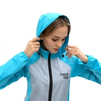 Ветровка ONLYTOP унисекс с сумкой blue, р. 44