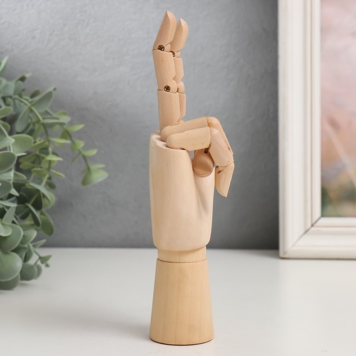 Сувенир дерево  Сувенир дерево "Шарнирная рука" 18 см