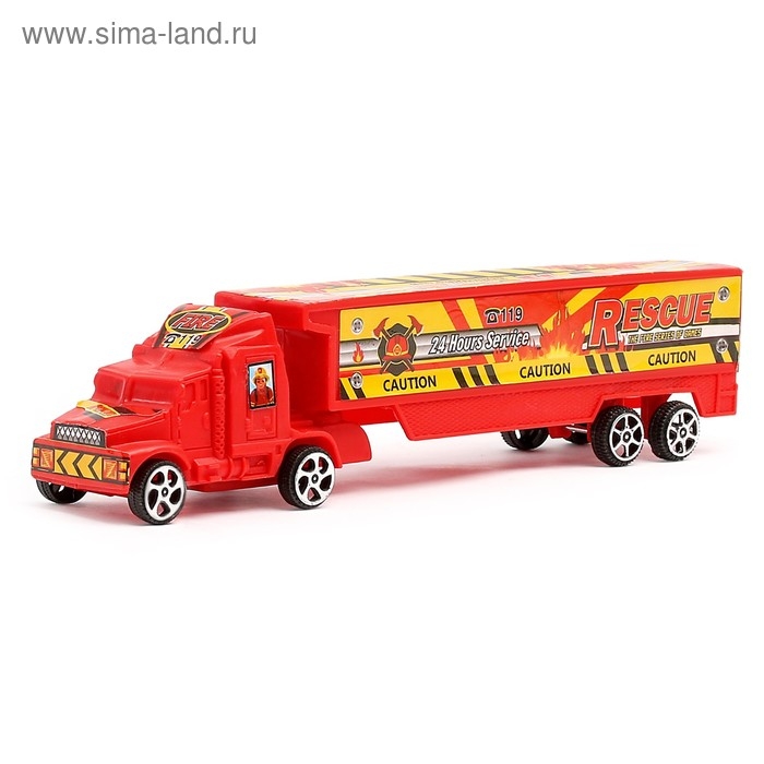 Грузовик инерционный «Тягач», МИКС