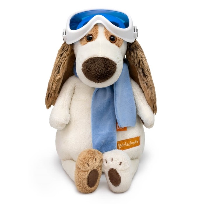 Мягкая игрушка «Бартоломей в горнолыжных очках», 27 см Мягкая игрушка «Бартоломей в горнолыжных очках», 27 см