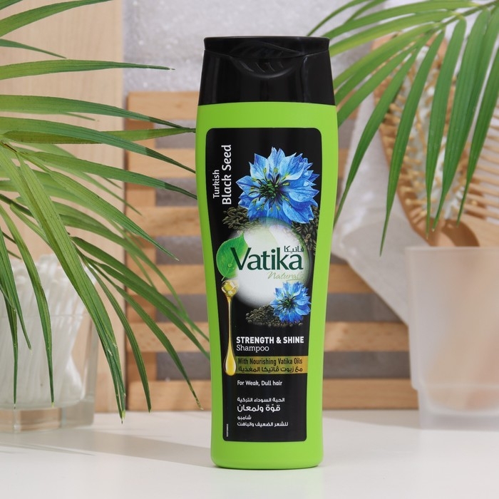 Шампунь для волос Dabur VATIKA BLACK SEED сила и блеск, 200 мл Шампунь для волос Dabur VATIKA BLACK SEED сила и блеск, 200 мл