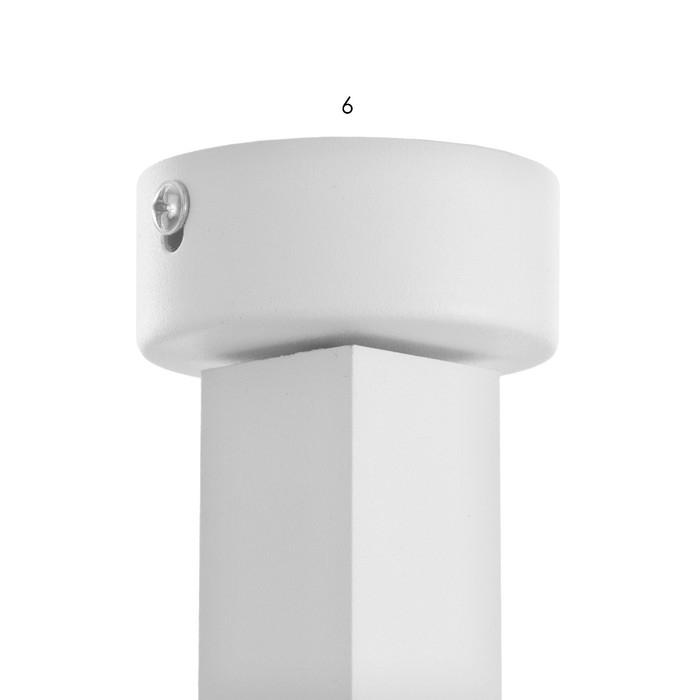 Светильник BayerLux "Робета" LED 10Вт белый 6х6х60см