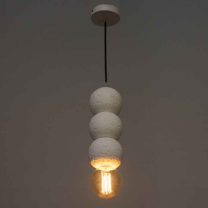 Светильник BayerLux  Светильник BayerLux "Сноу-3" Е27 40Вт белый 10х10х35-100см