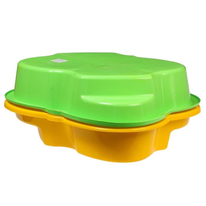 Песочница детская пластиковая, 94 × 70 × 19 см, жёлтая, «Синбад» Песочница детская пластиковая, 94 × 70 × 19 см, жёлтая, «Синбад»