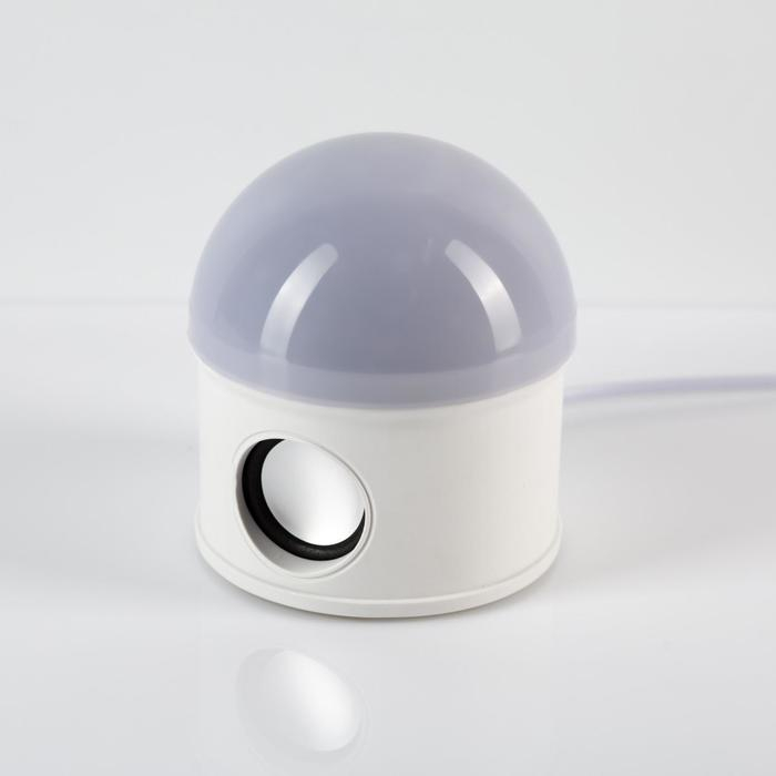 Световой прибор «Звёздное небо» 12 см, динамик, съёмная полусфера, свечение RGB, 220 В Световой прибор «Звёздное небо» 12 см, динамик, съёмная полусфера, свечение RGB, 220 В