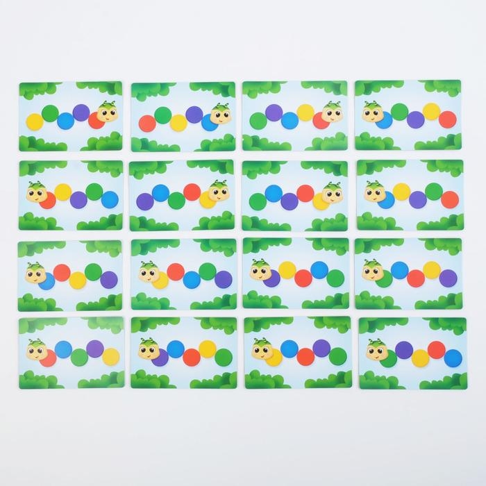 Настольная игра «Чудо-гусенка» с деревянными вложениями Настольная игра «Чудо-гусенка» с деревянными вложениями