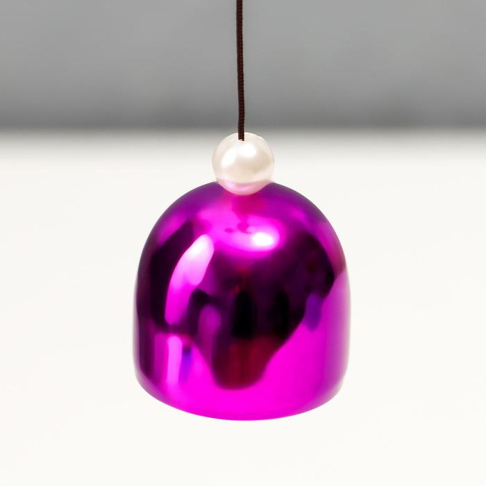 Музыка ветра металл Музыка ветра металл "Три золотых слона" 6 колокольчиков 55х8х8 см