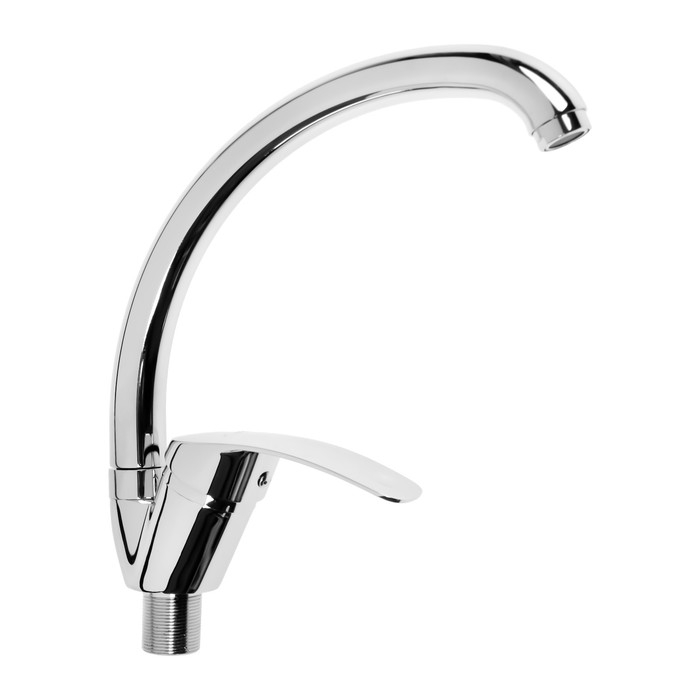 Смеситель для кухни Accoona A4025, однорычажный, длина излива 200 мм, хром Смеситель для кухни Accoona A4025, однорычажный, длина излива 200 мм, хром