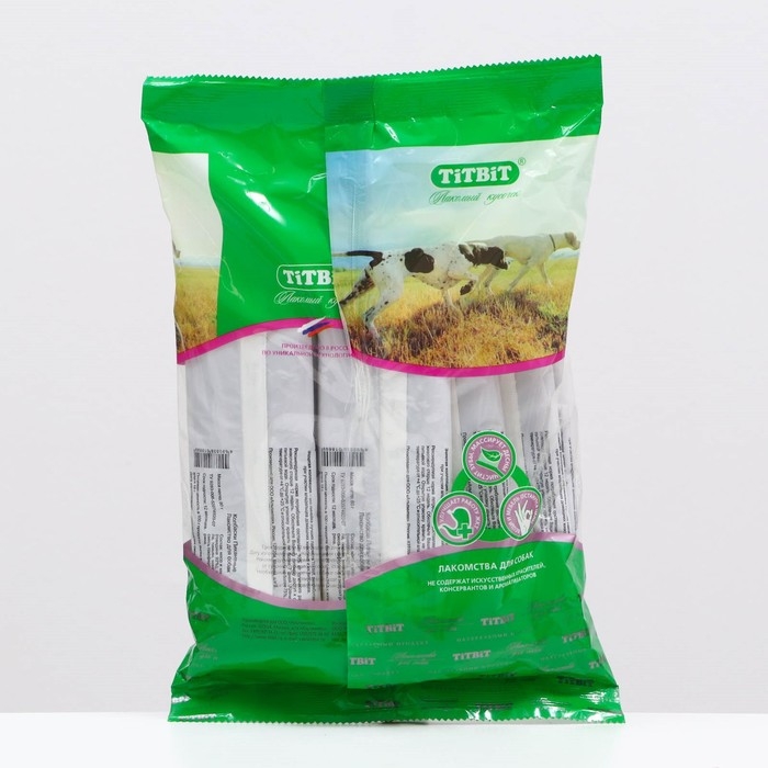 Лакомство TitBit Золотая коллекция для собак Лакомство TitBit Золотая коллекция для собак "Колбаски Пикантные" 80 г х 8 упак
