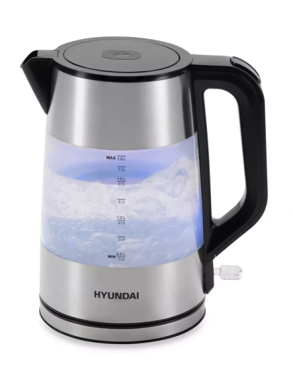 Чайник HYK-P4026 1,9л 2200Вт черный (пластик)
