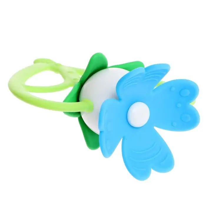 Погремушка-прорезыватель «Цветочки» Погремушка-прорезыватель «Цветочки»