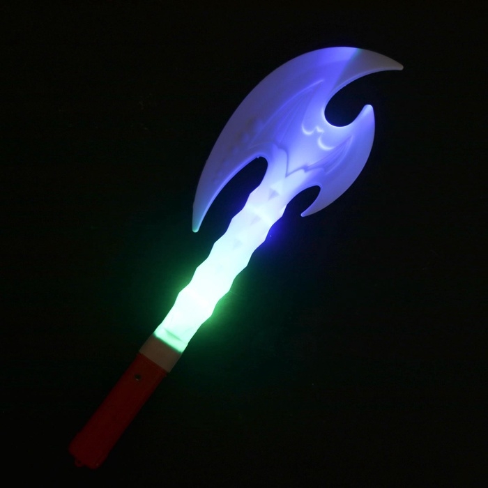 Палочка световая «Топор», цвета МИКС Палочка световая «Топор», цвета МИКС