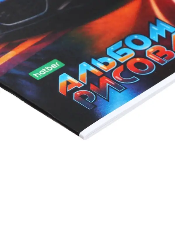 Альбом для рисования А4, 20 листов на скобе Hatber ECO &laquo;Фристайл&raquo;, обложка мелованный картон, блок офсет, МИКС 5 видов