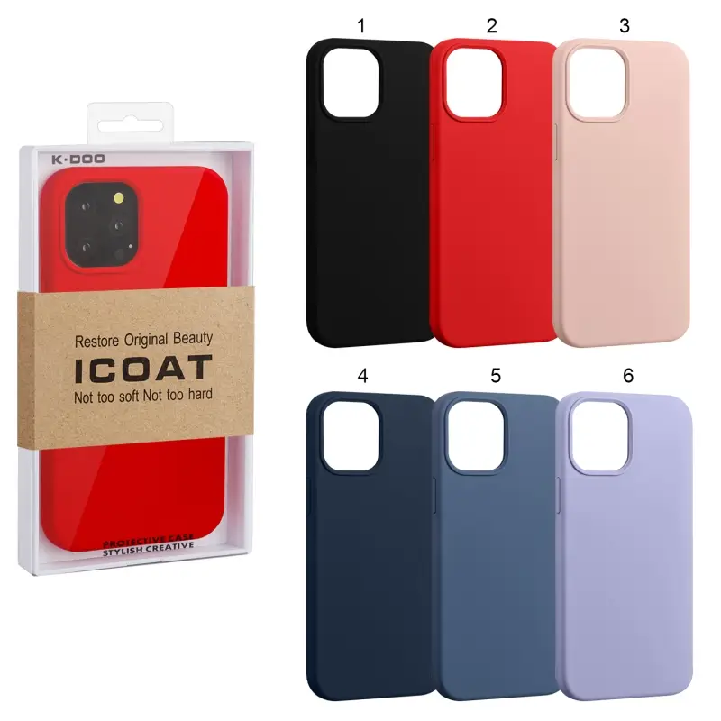 Чехол iPh 12 Pro Max iCoat K-DOO