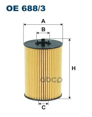 фильтр масляный Filtron арт. OE6883