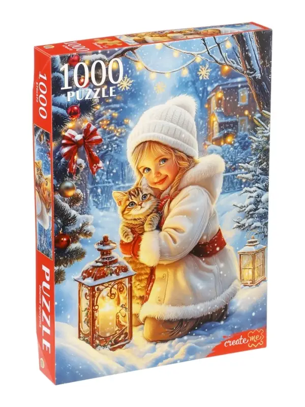 Пазл 1000 эл. Пазл 1000 эл. "Зимняя прогулка" П1000-7632"