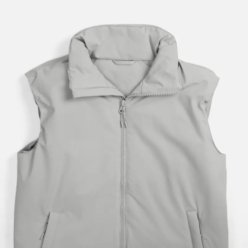 Жилет унисекс Sfera, светло-серый, размер 4XL