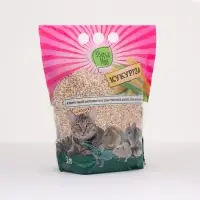 Наполнитель кукурузный &laquo;Зверье мое&raquo;, 1.5 кг