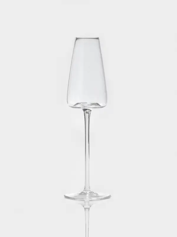 Бокалы для шампанского Magistro &laquo;Амьен&raquo;, 250 мл, h=26 см, набор 2 шт., стекло, прозрачные