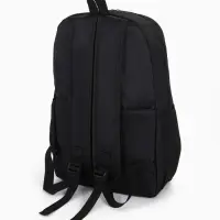 Рюкзак молодёжный на молнии, с карманами, с цифрой 13, размер 31&times;15&times;45 см, чёрный