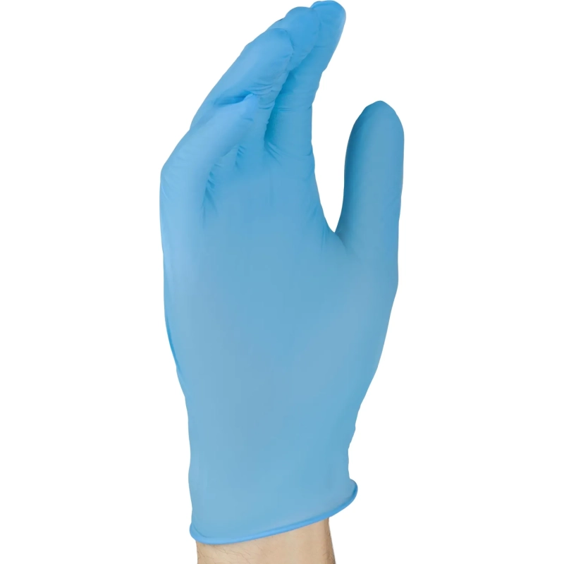 Перчатки нитрил.,н/о, голубой Clinical Program(M) 50п/уп