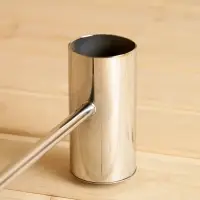 Ковш - черпак для бани и сауны &laquo;Прямой&raquo;, нержавеющая сталь, 200 мл, деревянная ручка