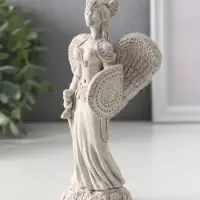 Фигура Бог сканди «Валькирия» 14×7.5×6 см, серая