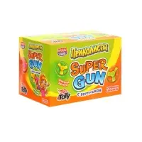 Взрывная карамель &laquo;Приколисты. Super Gun с вертушкой&raquo;, с игрушкой и татуировкой, 1 г