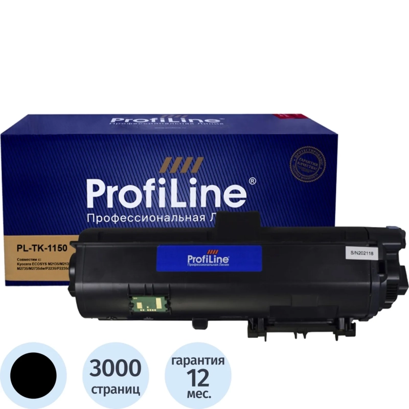 Картридж лазерный ProfiLine TK-1150 чер.  для Kyocera Ecosys P2235dn