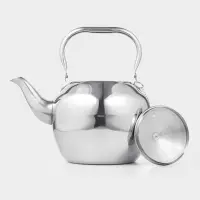 Заварочный чайник &laquo;Аркадий&raquo;, 3 л, нержавеющая сталь, хромированный