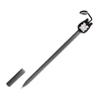 Ручка-прикол &laquo;Зверушки&raquo;, чёрный стержень, гелевая, МИКС