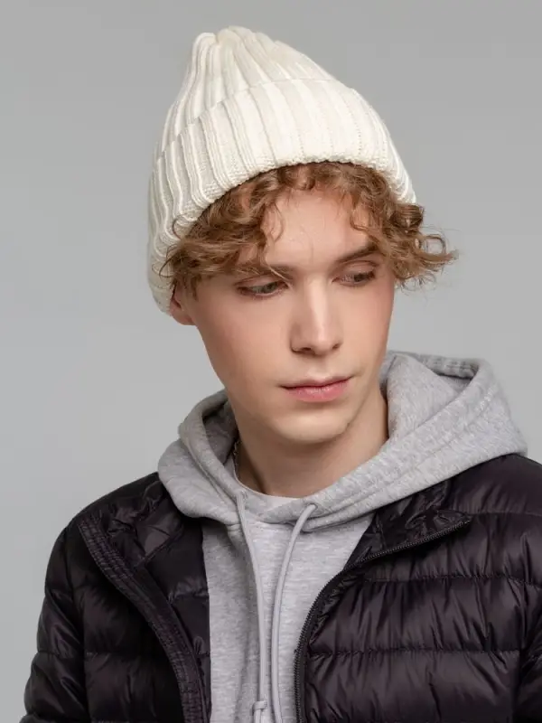 Шапка Norfold, молочно-белая Шапка Norfold, молочно-белая