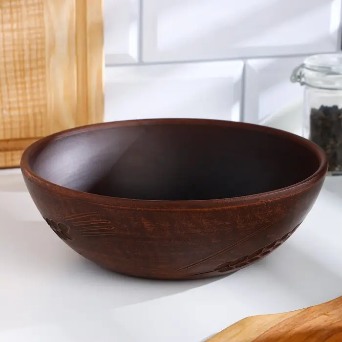 Салатник классический «Колос‎‎», 1л, 6 х 18,5 х 18,5см