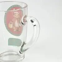 Кружка новогодняя стеклянная &laquo;Мишка&raquo;, 300 мл