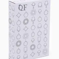 Зеркало декоративное, с увеличением х2, двустороннее, 13.8&times;17 см, (d=10 см), цвет золотой