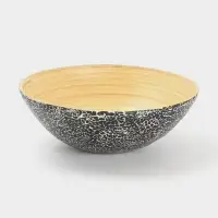 Салатник, 35&times;35&times;12 см, бамбук