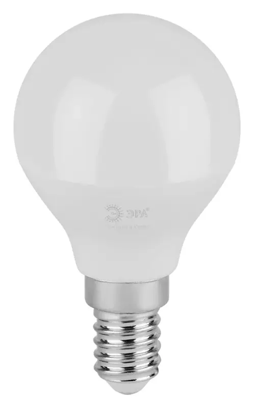 Лампа светодиодная LED 6 Вт 600Лм 4000К шар нейтральный E14 220-240В LED P45-6W-840-E14 Green Line