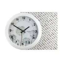 Часы настенные интерьерные &laquo;Одуванчик&raquo;, d=29 см, бесшумные, белые