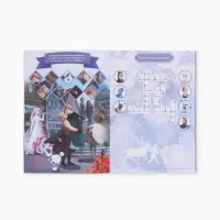 Книга с активити - заданиями &laquo;Холодное сердце&raquo;, 28 стр., 17&times;24 см