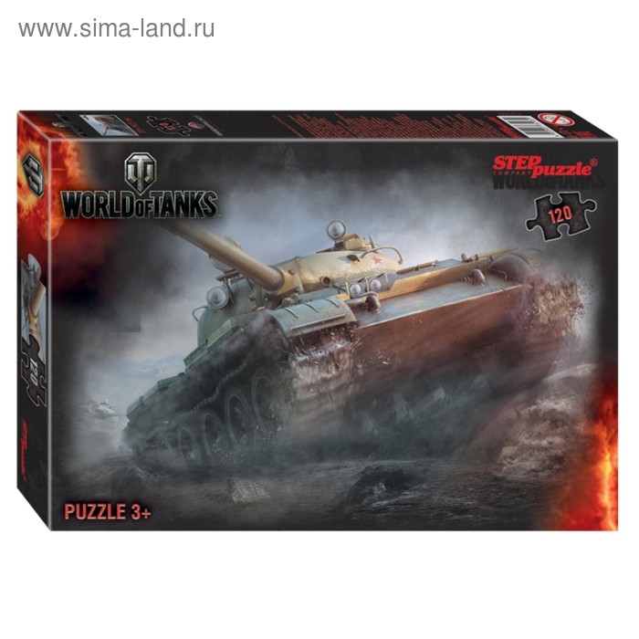 Пазл World of Tanks, 120 элементов, МИКС Пазл World of Tanks, 120 элементов, МИКС