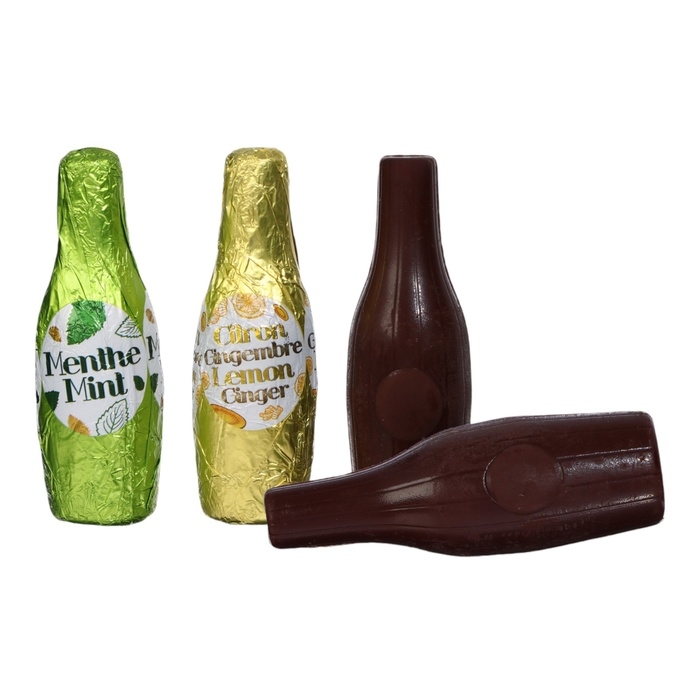 Новый год. Шоколад фигурный AFTER DINNER Menthe & Citron Gingembre, ассорти, 12 шт*13 г Новый год. Шоколад фигурный AFTER DINNER Menthe & Citron Gingembre, ассорти, 12 шт*13 г