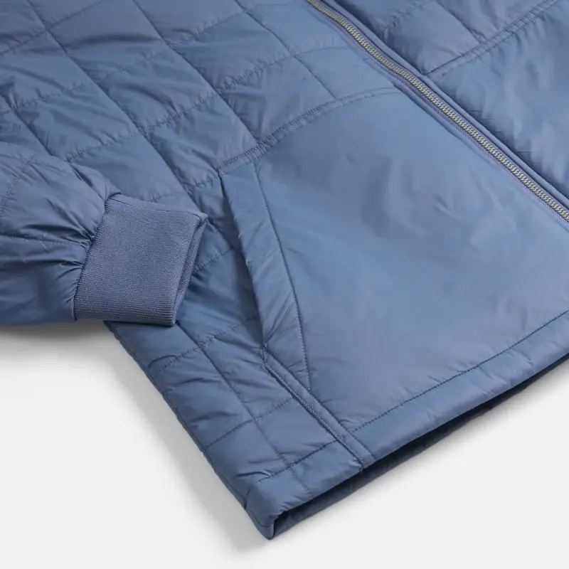 Куртка унисекс Warmbridge, синяя (джинс), размер XS