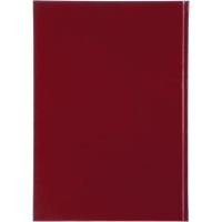 Книга учета Attache А4 96л в клетку блок офсет, бумвинил бордовый